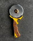Australian Pizza Slicer - Orange Rock Handle