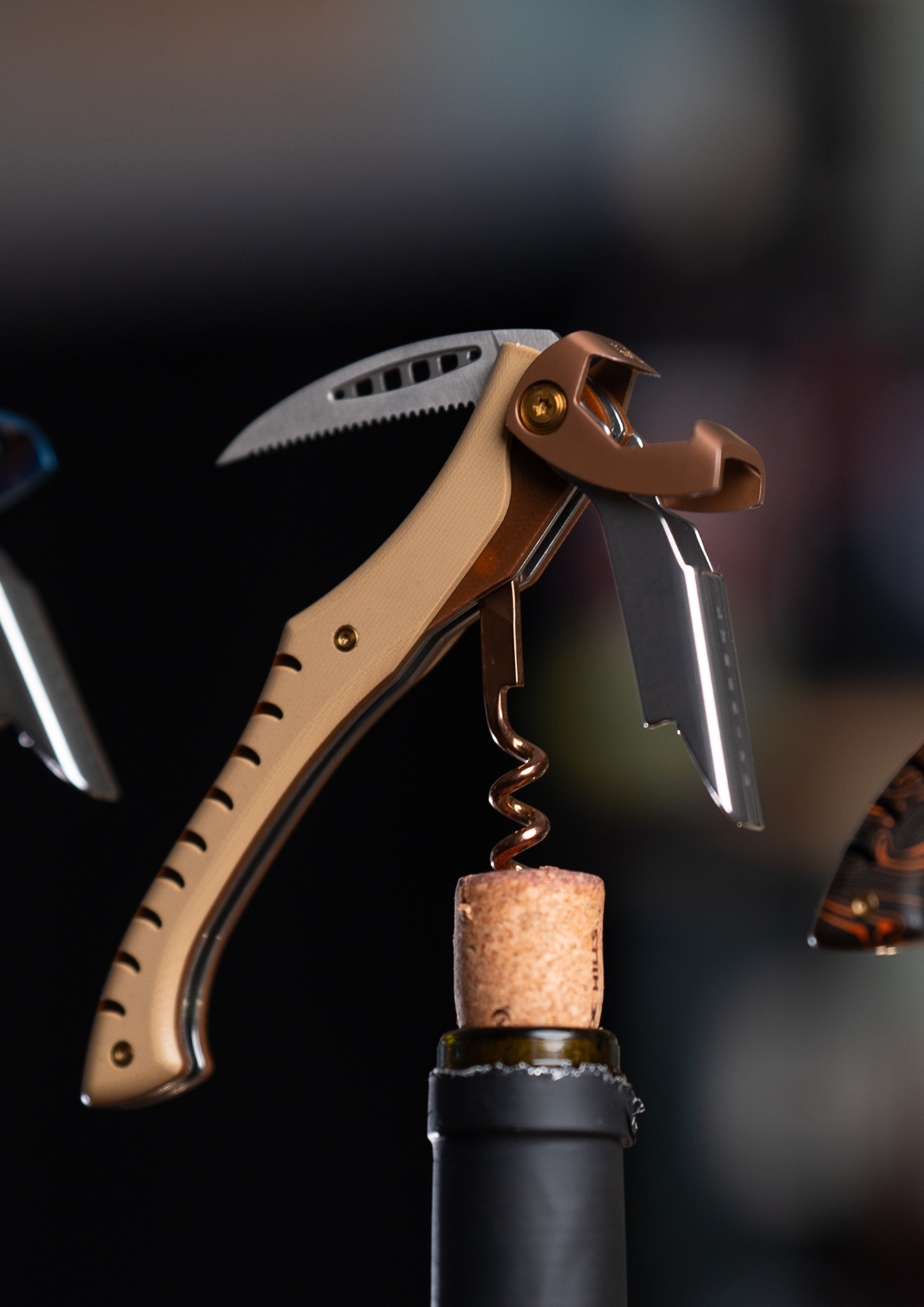 Waiters Friend Corkscrew | The Lyrebird – Koi Knives