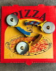 Australian Pizza Slicer - Orange Rock Handle