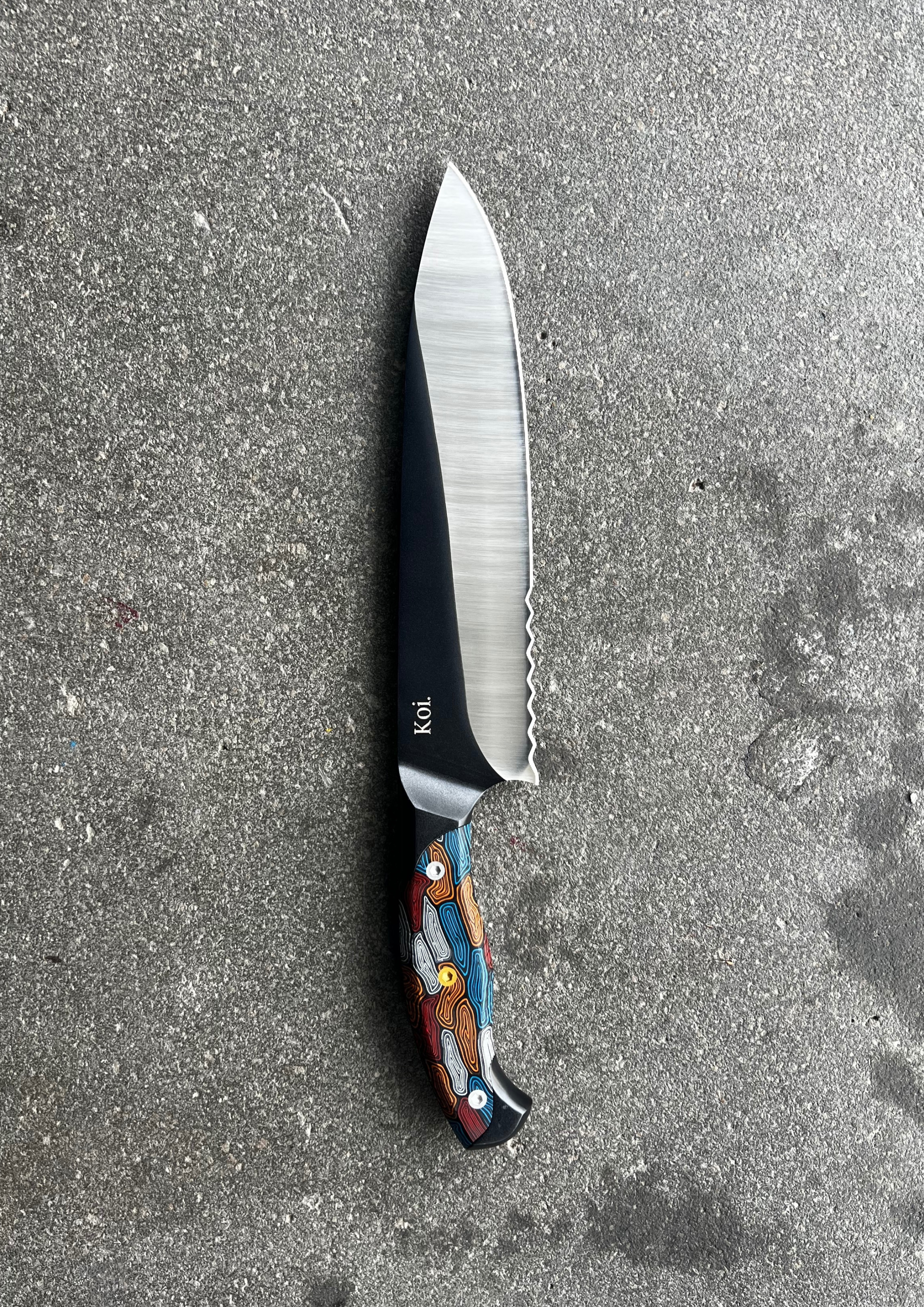 The "King of the BBQ" Knife | Mixed Handle