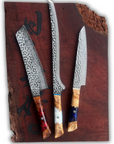3 Piece - Veg Shopper, Slicer & Utility - Koi Knives