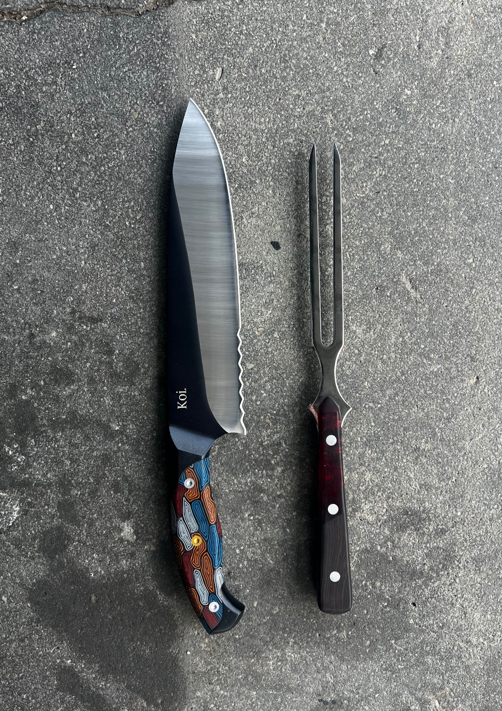 Mixed BBQ Knife | Echidna Fork