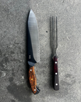 Orange BBQ Knife | Echidna Fork