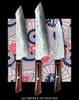 Bamboo & Ebony - 3 Piece All Purpose - Koi Knives