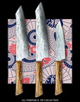 Bamboo & Ebony - 3 Piece All Purpose - Koi Knives