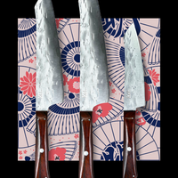 Bamboo & Ebony - 3 Piece All Purpose - Koi Knives