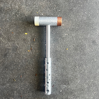 The Hammered Hammer | Copper & Resin Ends - Koi Knives