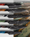 The Canvas Roll Up Knife Holder (8 pieces)