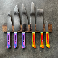 6 Knife Starter Set | "Allrounders" | Rainbow Collection - Koi Knives