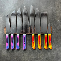 8 Knife Starter Set | "Allrounders" | Rainbow Collection - Koi Knives