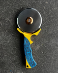 Australian Pizza Slicer - Blue Rock Handle
