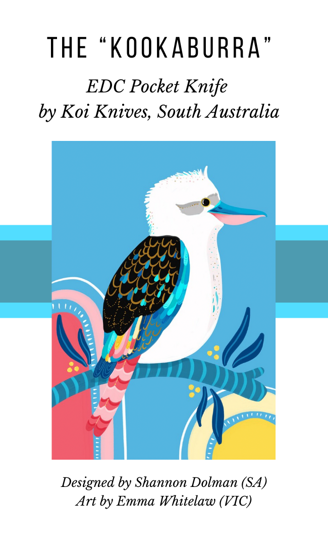 "Kyle" | The Kookaburra EDC Pocket Knife - Koi Knives