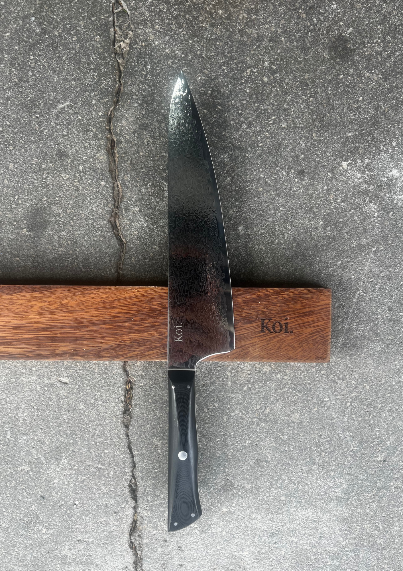 Large Chef's Knife | "Western Profile" | Ninja Collection - Koi Knives