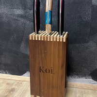 3 Piece Collection & Knife "Box" Rack - Koi Knives