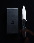 "Chris" | The Crow EDC Pocket Knife - Koi Knives