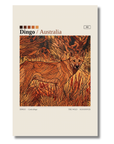Dingo art card by Koi Knives