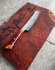 Hammered Veg Chopper - Koi Knives