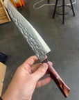 Chefs Knife | Bamboo | Dark Handle - Koi Knives