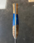 Chefs Knife | Hammered 67 | Blue Handle - Koi Knives