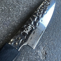 Ripple Collection Paring Knife | Mini All-Purpose | Kitchen Knife - Koi Knives