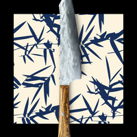 Bamboo & Ebony Kiritsuke *8 - Koi Knives
