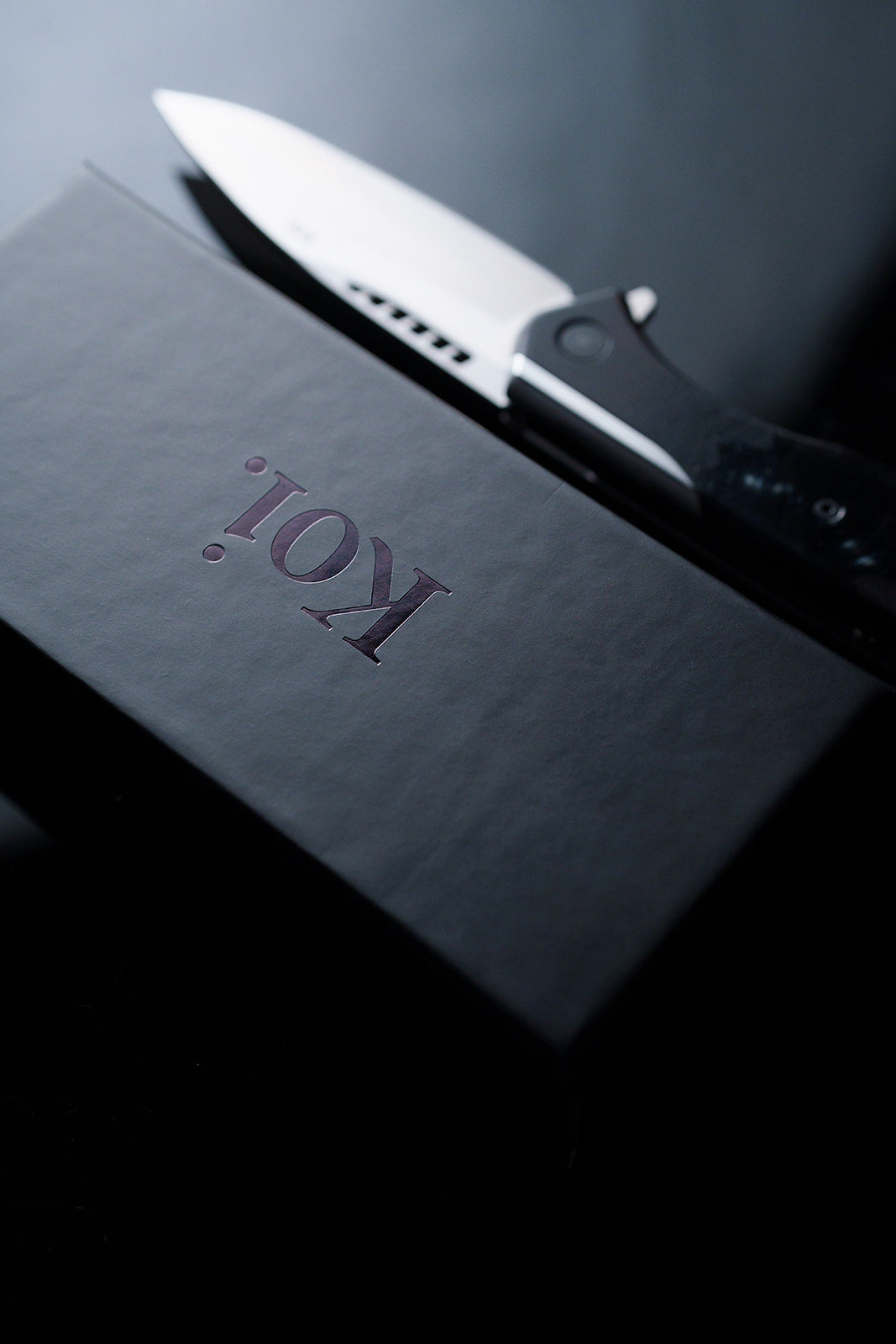 "Chris" | The Crow EDC Pocket Knife - Koi Knives