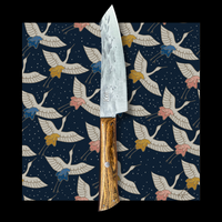 Bamboo & Ebony Mini Bunka - Koi Knives