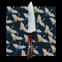 Bamboo & Ebony Mini Bunka - Koi Knives