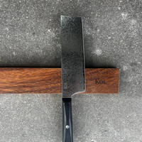 Nakiri Vegetable Knife | "Leaf Cutter" | Ninja Collection - Koi Knives