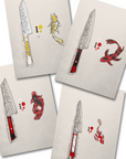 Colour Pack | 3 Knives + Local Maker Book - Koi Knives