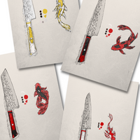 Colour Pack | 3 Knives + Local Maker Book - Koi Knives