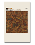Platypus art card by Koi Knives