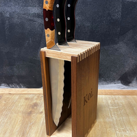 3 Piece Collection & Knife "Box" Rack - Koi Knives