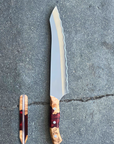 Australian Serrated Knife | "The Croc" Knife | Custom - Koi Knives