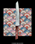 Bamboo & Ebony Serrated - Koi Knives