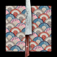 Bamboo & Ebony Serrated - Koi Knives