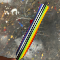The Urban Rainbow Nakiri (Veg Chopper) - Koi Knives