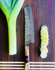 Hammered Veg Chopper - Koi Knives