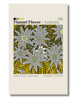 Flannel Flower art card by Koi Knives