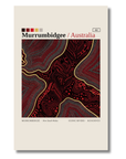 Murrumbidgee art card by Koi Knives