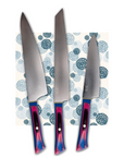 3 Knife Starter Set | "Specialist" | Rainbow Collection - Koi Knives