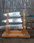 3 Knife "Antler" Knife Rack - Koi Knives