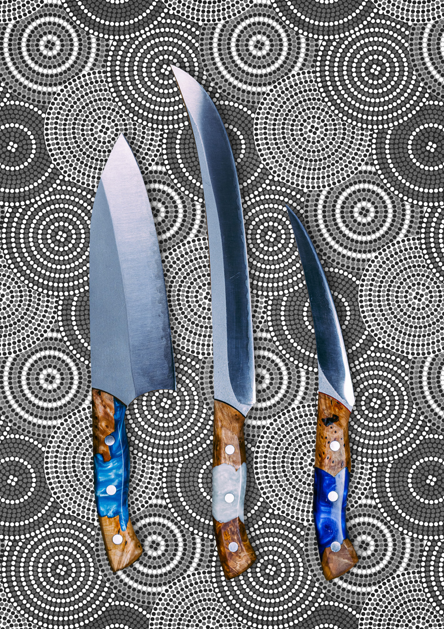 3 Piece BBQ Collection - Koi Knives