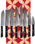 8 Knife Starter Set | "Allrounders" | Ninja Collection - Koi Knives