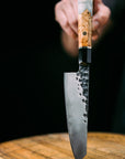 K-Tip Utility Knife - Misty White Handle - Koi Knives