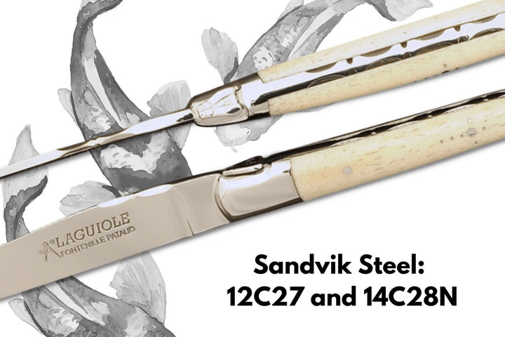 Sandvik Steel 12C27 and 14C28N: Versatility in Knife Production