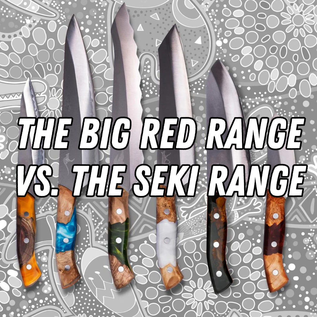 Unveiling Excellence: The Big Red Range vs. The Seki Range by Koi Knives
