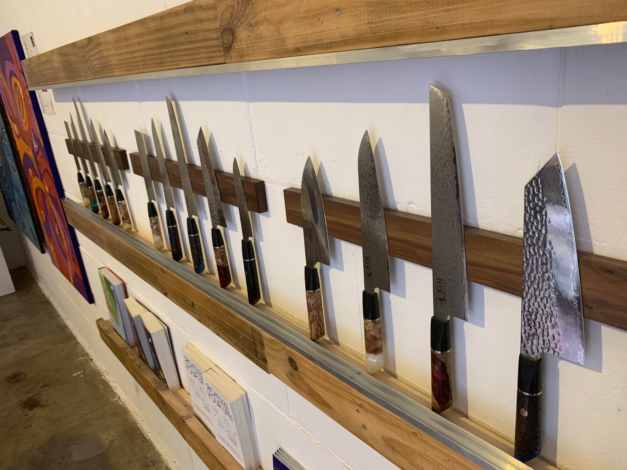 Koi Knives on show at Fleurieu Arthouse