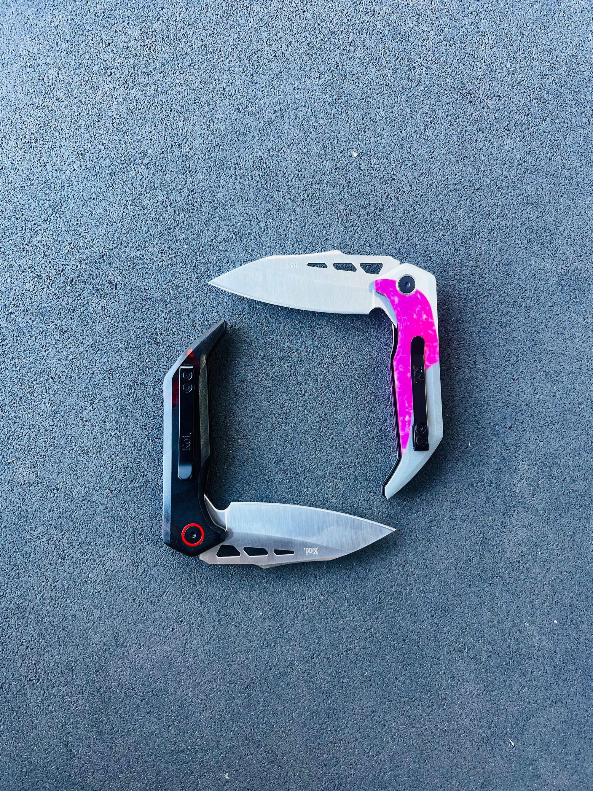 The Australian Birds behind Koi's EDC Pocket Knife Collection