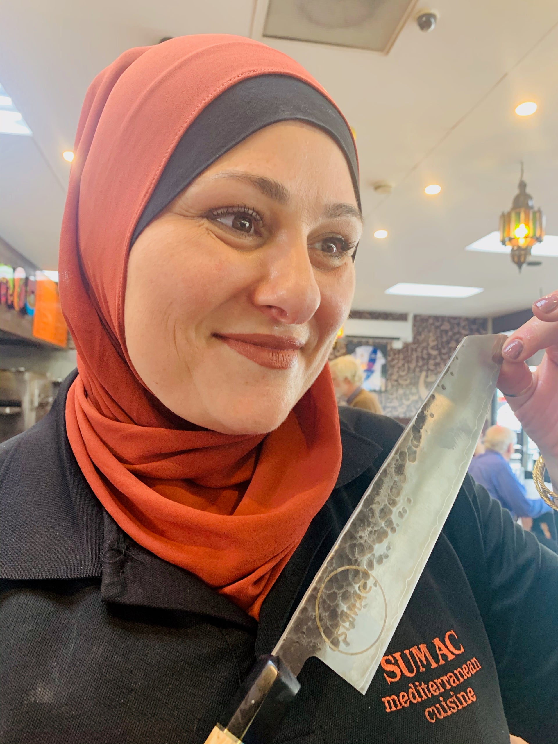 Kiritsuke Knife Adelaide Sumac Cafe Koi Knives